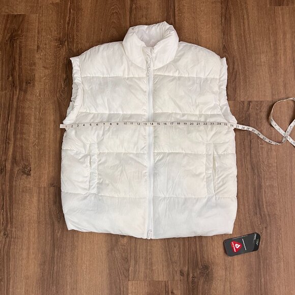 NEW Free People Movement White In A Bubble Puffer Vest Jacket - Picture 11 of 14